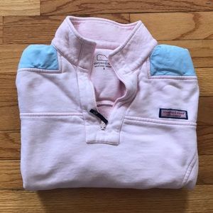 Vineyard Vine’s Women’s Shep Shirt pink blue small